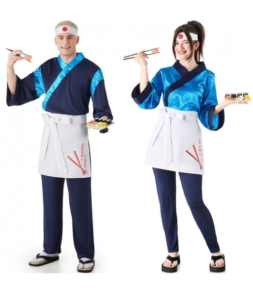 Costumi di coppia Cuochi giapponesi