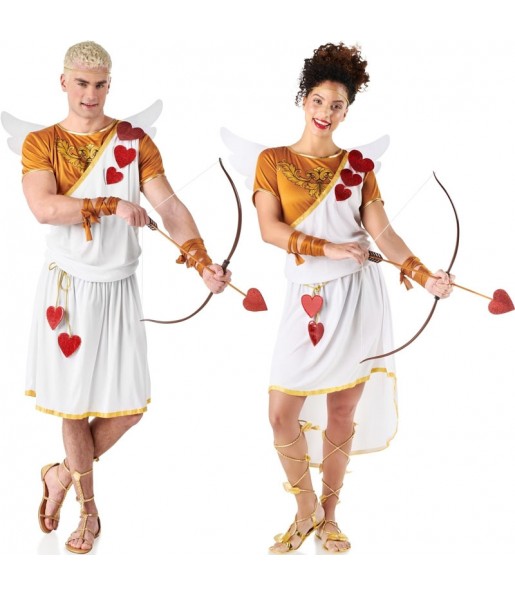 Costumi di coppia Dio e Dea Cupido
