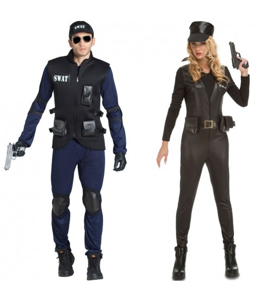 L'originale e divertente coppia di Agenti SWAT per travestirsi con il proprio compagno
