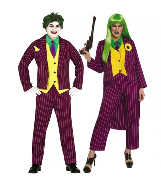 L'originale e divertente coppia di Jokers Arkham per travestirsi con il proprio compagno