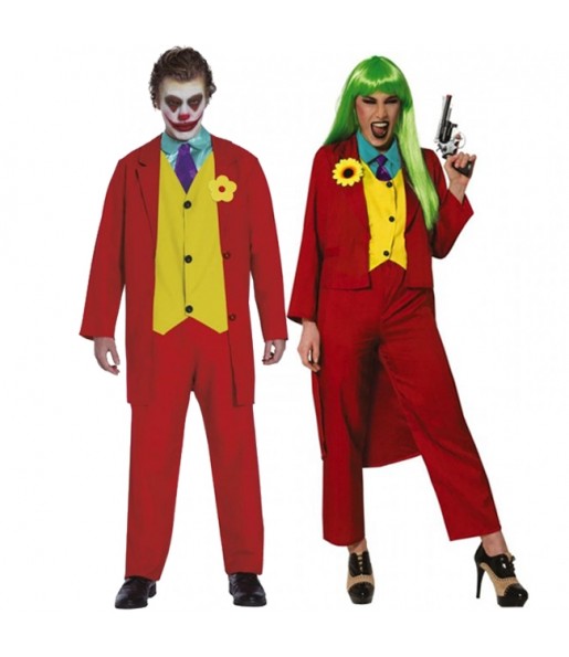 L'originale e divertente coppia di Jokers Joaquin Phoenix per travestirsi con il proprio compagno