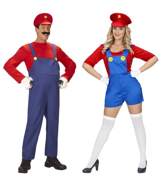Costumi di coppia Mario Bros