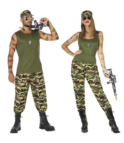 Costumi di coppia Militari