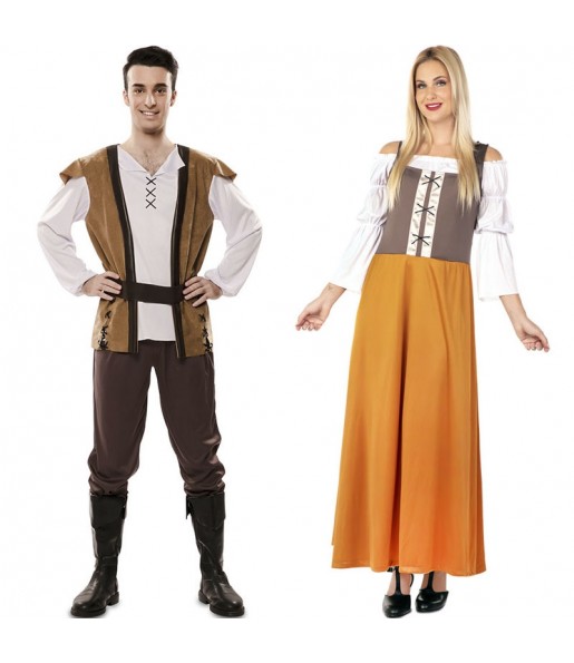 Costumi di coppia Locandieri medievali