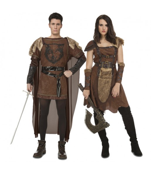 L'originale e divertente coppia di Robb e Sansa Stark Il Trono di Spade per travestirsi con il proprio compagno