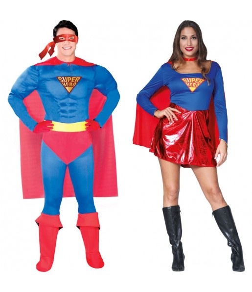 L'originale e divertente coppia di Superman per travestirsi con il proprio compagno
