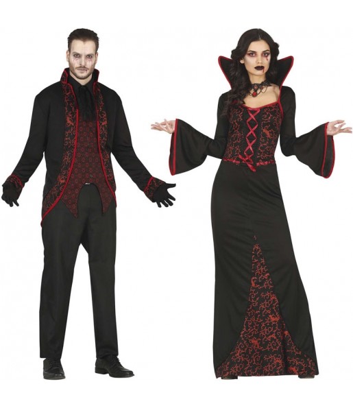 Costumi di coppia Vampiri della Transilvania