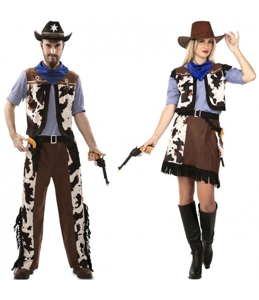 Costumi di coppia Cowboy cannonieri