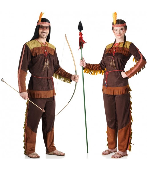 Costumi di coppia Indiani Arapahoe