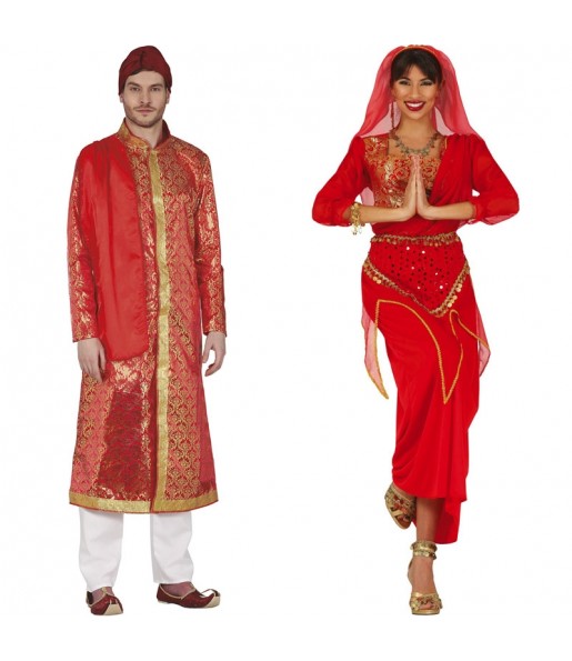 Costumi di coppia Re indù