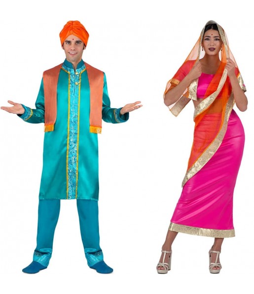 Costumi di coppia Re indù di Bollywood