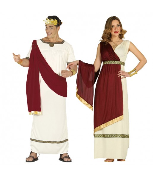 Travestimenti coppia romani nell'antica Roma divertenti per travestirti con il tuo partner