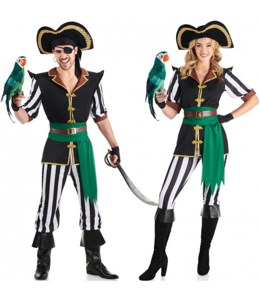 Costumi di coppia Pirati Predoni