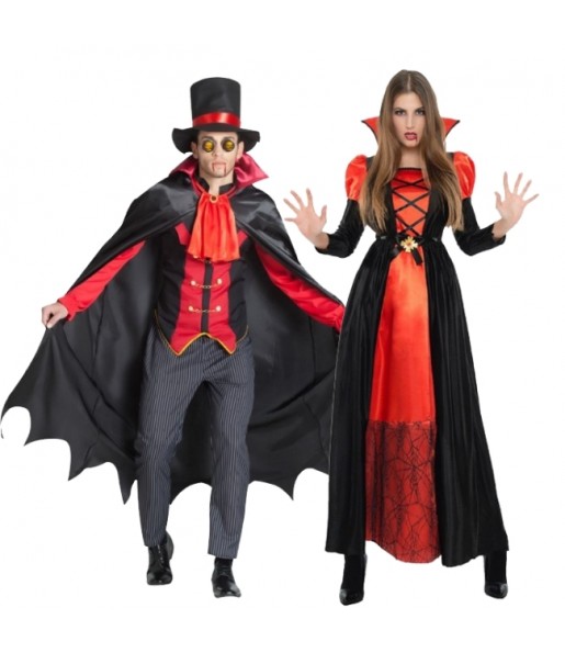 L'originale e divertente coppia di Vampiri Dracula per travestirsi con il proprio compagno
