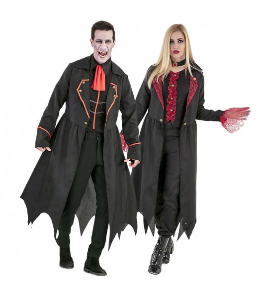 Costumi di coppia Vampiri eleganti