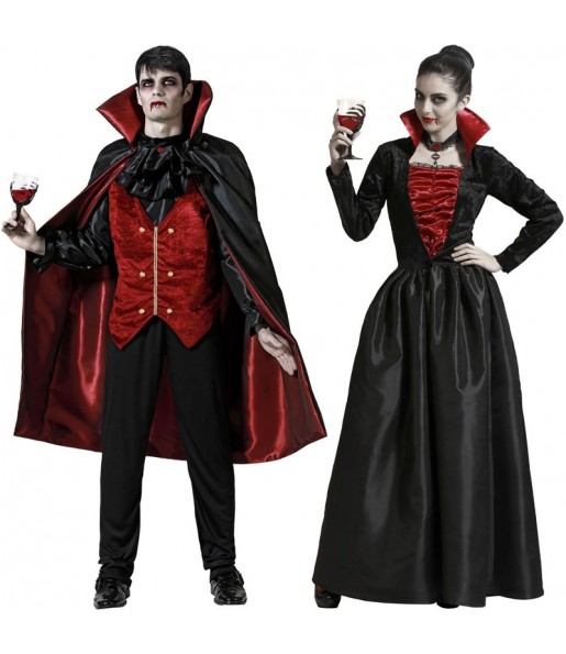 Costumi di coppia Vampiri macabri
