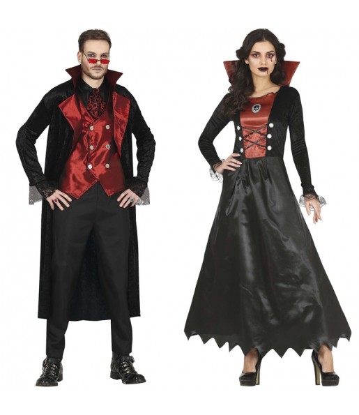 Costumi di coppia Vampiri oscuri