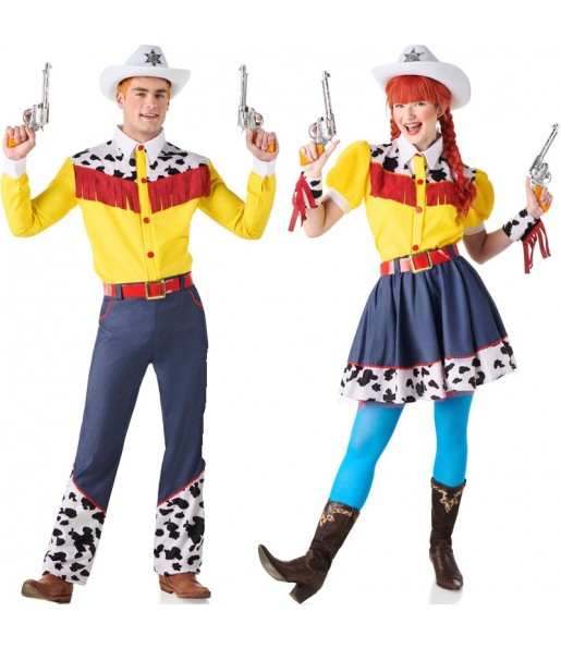 Costumi di coppia Woody e Jessie di Toy Story