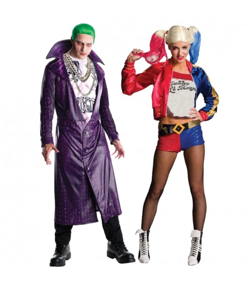 L'originale e divertente coppia di Joker e Harley Quinn per travestirsi con il proprio compagno