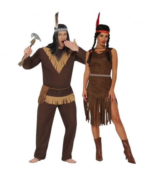 Costumi di coppia Indiani Comanche