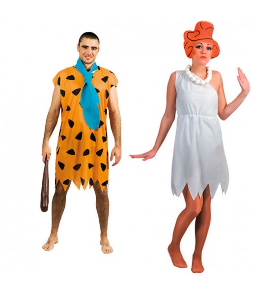 Travestimenti coppia Flintstones divertenti per travestirti con il tuo partner