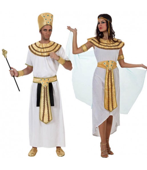 Travestimenti coppia re del Nilo divertenti per travestirti con il tuo partner