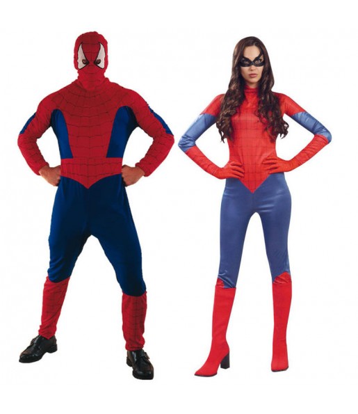 L'originale e divertente coppia di Spiderman per travestirsi con il proprio compagno
