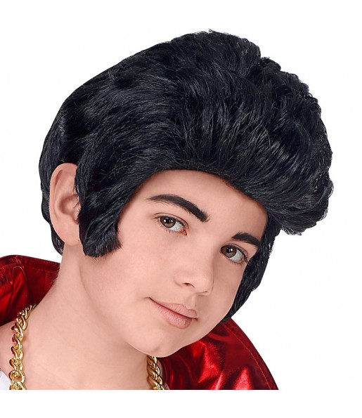 Parrucca di Elvis per bambini per completare il costume