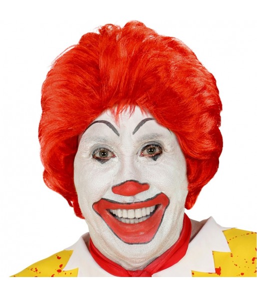 Parrucca Ronald McDonald per completare il costume