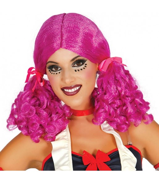 La più divertente Parrucca bambola diabolica per feste in maschera