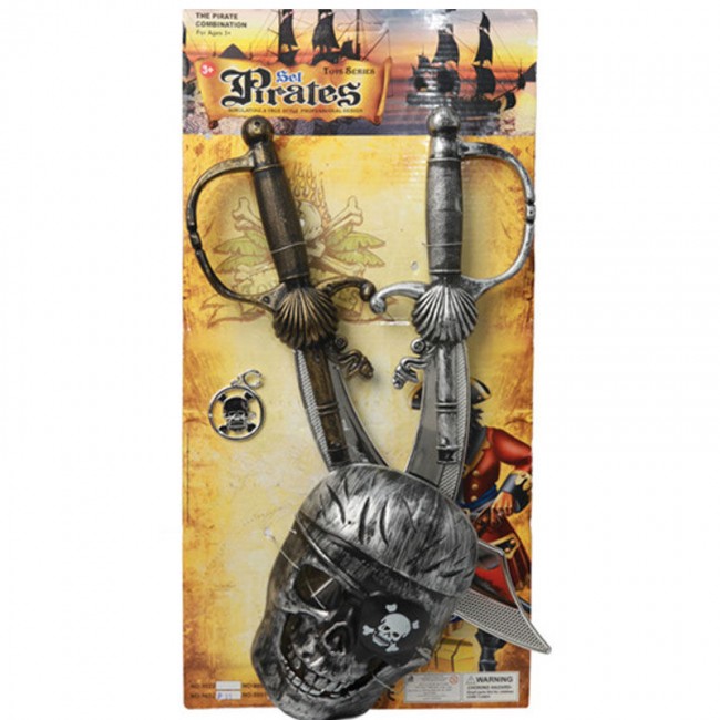 Kit accessori costume per bambini di Pirate Swords