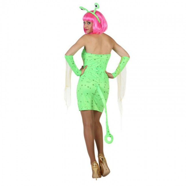 Costume da Alieno Verde per donna