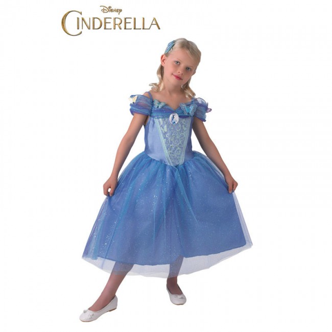 Costume Cenerentola dal vivo - Disney ™ bambina