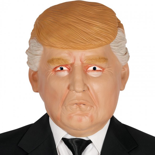 Hengyutoy Mask Donald Trump maschera Perfetto per Carnevale e Halloween Lattice Unisex Taglia unica Costume adulto 