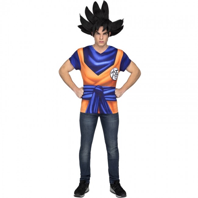 Costume T-shirt Dragon Ball Son Goku uomo
