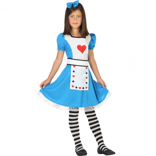 Costume da Alice nel paese delle meraviglie per bambina