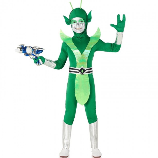 Costume da Alieno verde per bambino