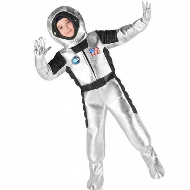 Costume da Astronauta argento per bambino
