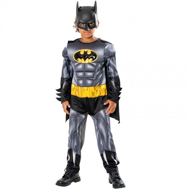 Costume da Batman metallizzato per bambino