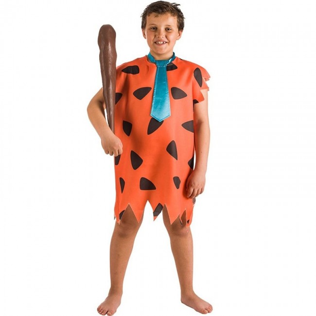 ▷ Costume Fred Flintstone Cavernicolo per bambino