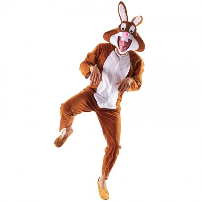 Costume Coniglio Bunny uomo