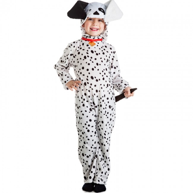 GUIRCA Costume dalmata cane animali carnevale bambino bambina mod 83311