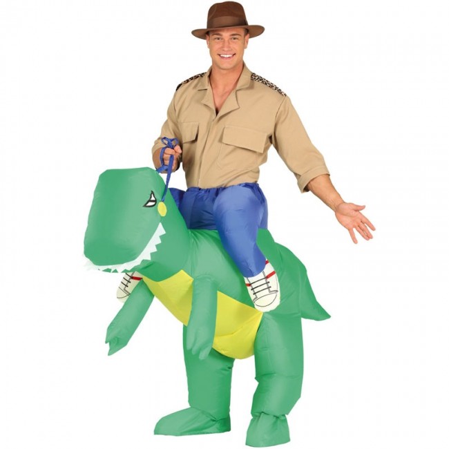 Costume sulle spalle Dinosauro gonfiabile adulti ? Acquistare online