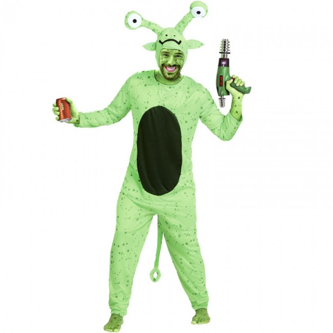 Costume Alieno Verde uomo