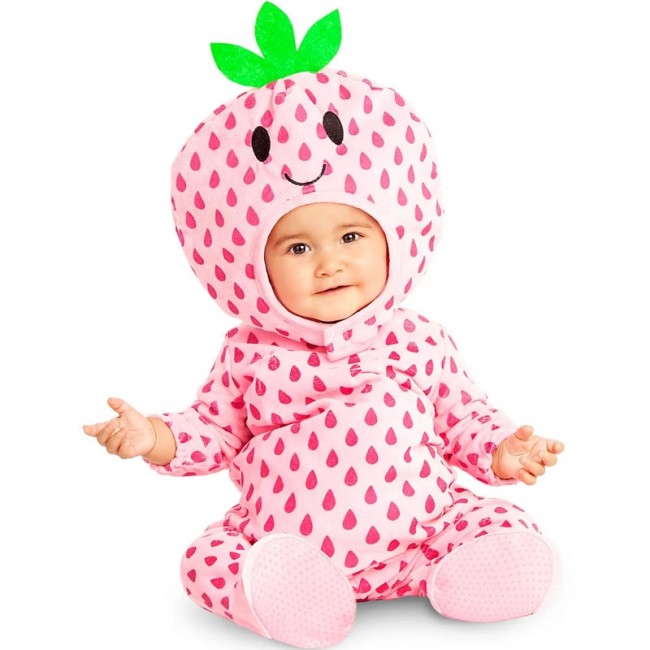 Costume da fragola per neonato