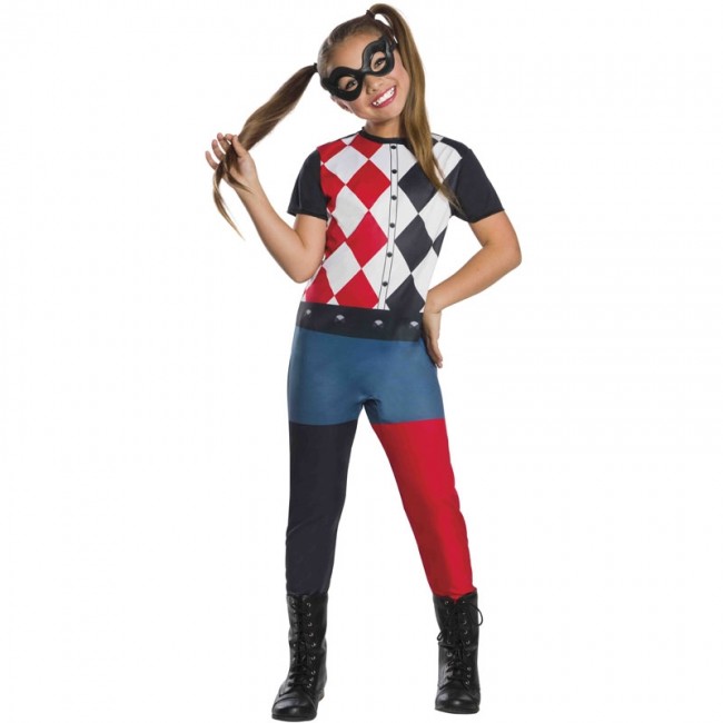 ▷ Costume Harley Quinn classica per bambina