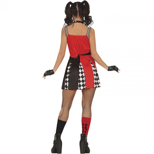 ▷ Costume Harley Quinn sexy donna più terrificante di Halloween
