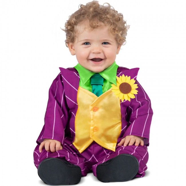 ▷ Costume Joker Arkham neonato per il suo primo Halloween