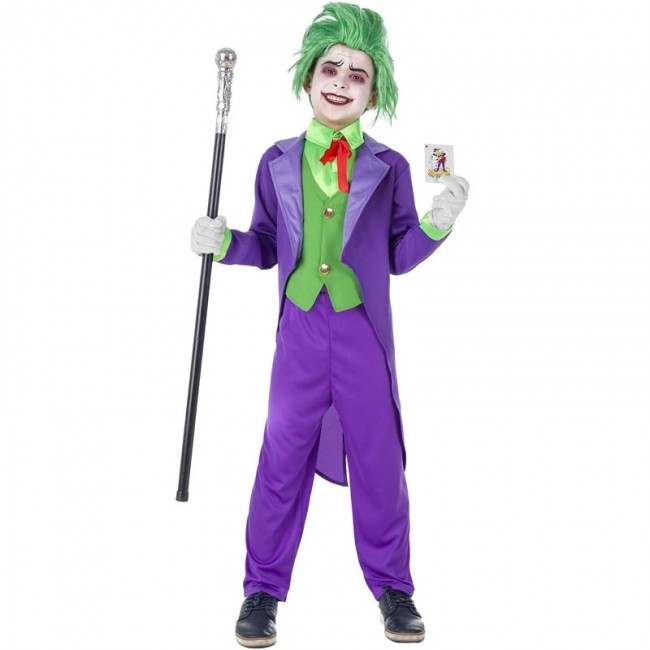 Costume da Joker Villain per bambino