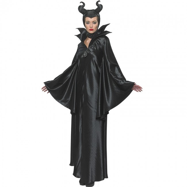 Costume Maleficent deluxe donna più terrificante di Halloween
